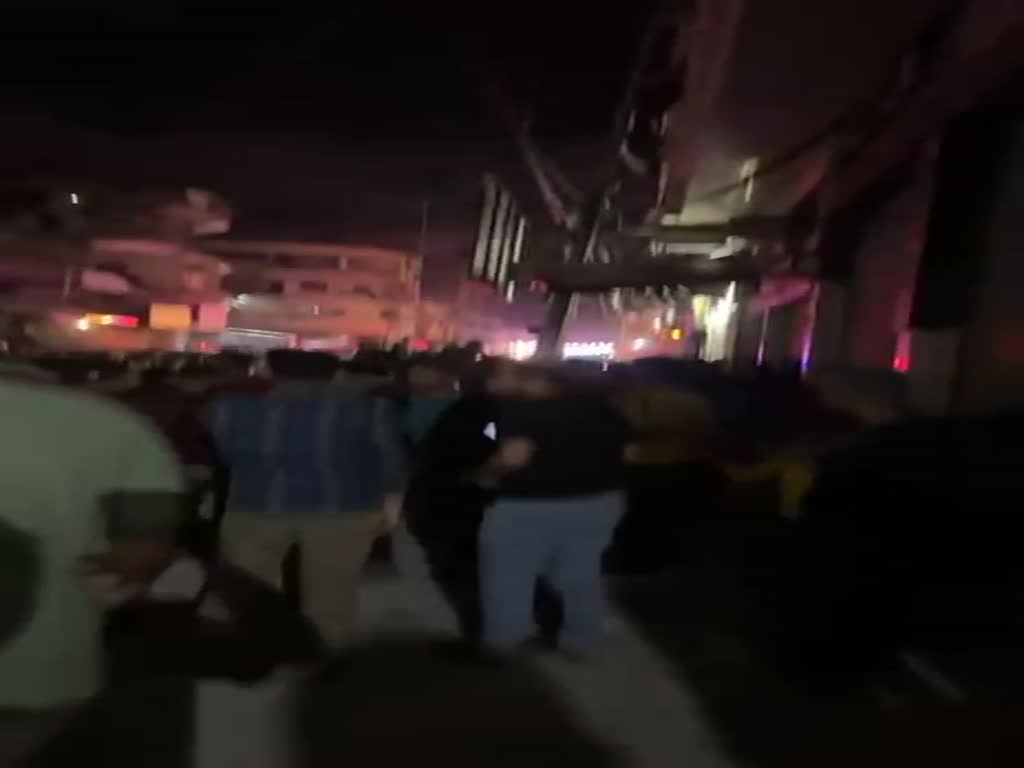 שכונת רימאל בעזה אחרי התקיפה הישראלית