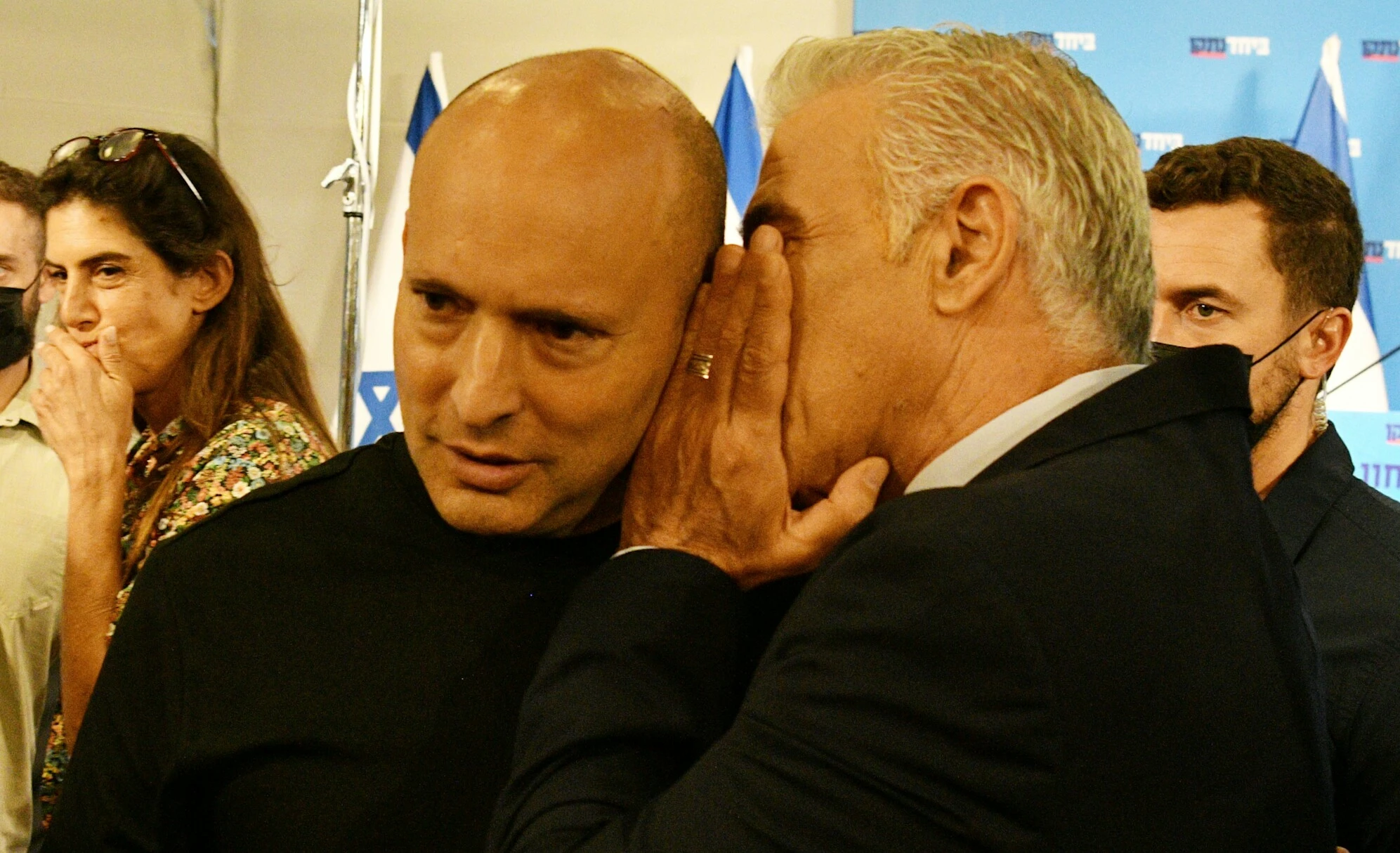 נפתלי בנט, יאיר לפיד, כנס תפיסת הביטחון למדינת ישראל של מפלגת ״ביחד בראשות בנט״, 19 באוגוסט 2026