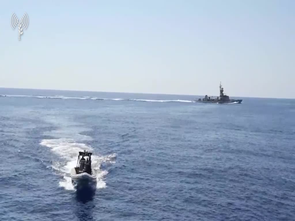 תרגיל משותף של שייטת ספינות הטילים והצי היווני בים התיכון