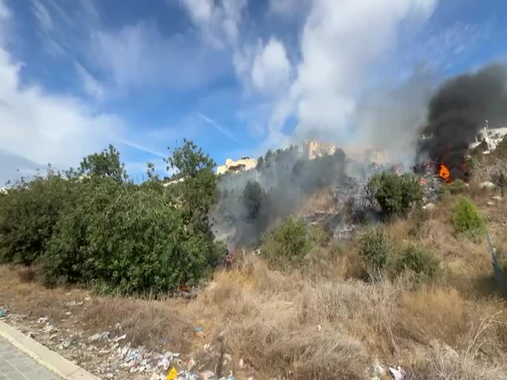 זירת ההתרסקות בכפר קרע