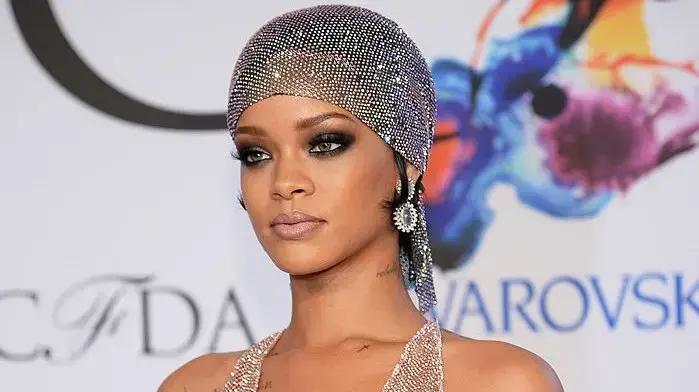 ריהאנה חשופה באירוע. GettyImages