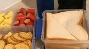 קופסת אוכל שהכינה לבעלה הפך לוויכוח סוער ברשת. פייסבוק, צילום מסך