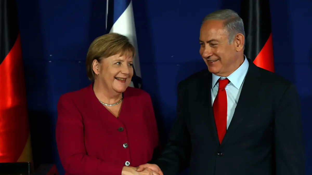 Merkel will not meet with opposition leader Netanyahu on a visit to Israel thumbnail
