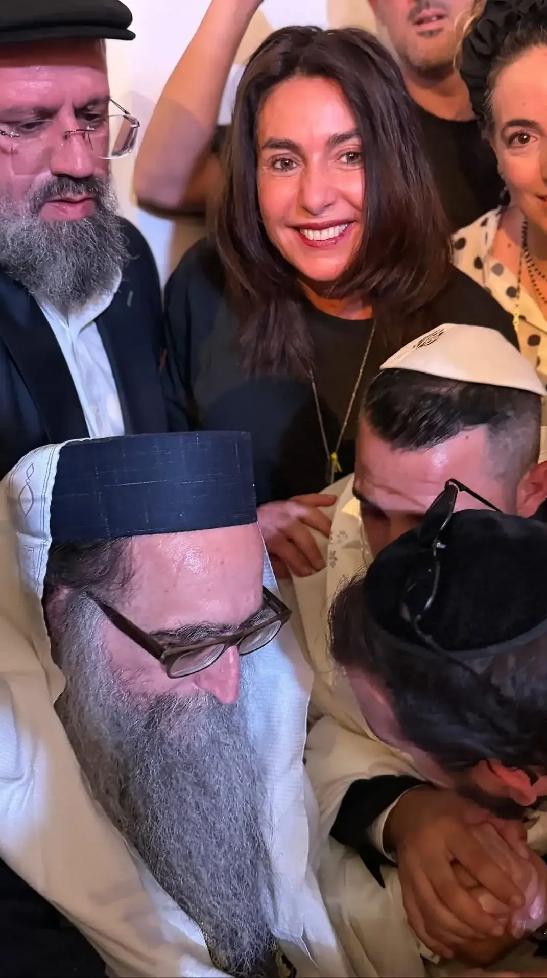 הרב פינטו עם השרה מירי רגב הרב פינטו עם השרה מירי רגב