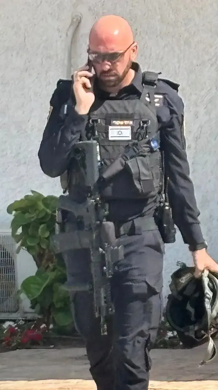 שוטרי נקודת ים המלח בפעילות. שוטרי נקודת ים המלח בפעילות.
