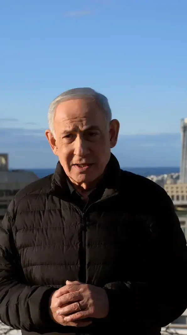רה"מ בנימין נתניהו על גג הקריה בת"א, 1 במרץ 2026 רה"מ בנימין נתניהו על גג הקריה בת"א, 1 במרץ 2026