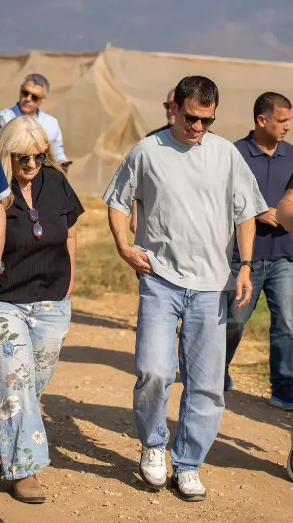 שאול מרידור בסיור בצפון שאול מרידור בסיור בצפון