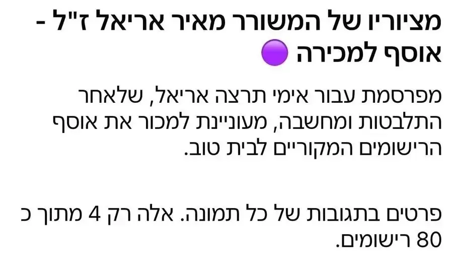 רישומיו של מאיר אריאל המוצעים למכירה רישומיו של מאיר אריאל המוצעים למכירה