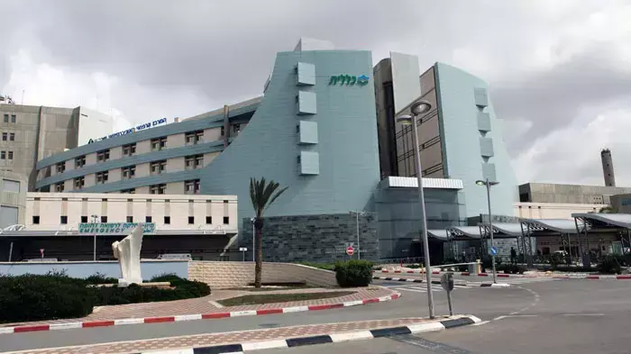 בית חולים סורוקה ריק בעקבות שביתת האזהרה של הרופאים, אפריל 2011
