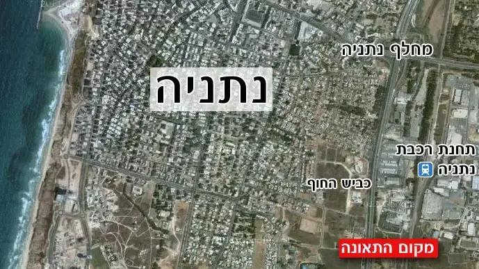 מפת תאונת רכבת, אפריל 2011 מפת תאונת רכבת, אפריל 2011