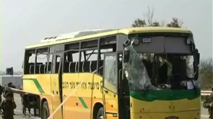  נער נפצע אנוש מירי טיל נ"ט אל אוטובוס תלמידים