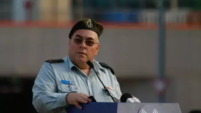 דובר צה"ל היוצא, תת-אלוף אבי בניהו בטקס חילופי דובר צה"ל דובר צה"ל היוצא, תת-אלוף אבי בניהו בטקס חילופי דובר צה"ל