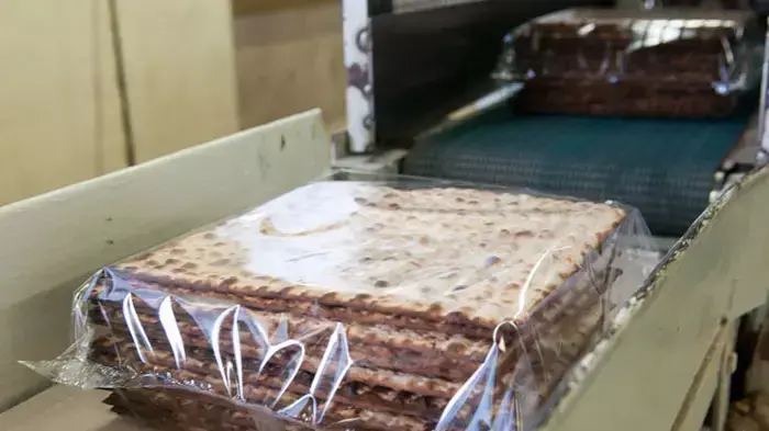 תהליך הכנת מצות: אריזת המצות