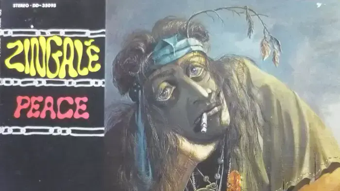 עטיפת האלבום "zingale peace" עטיפת האלבום "zingale peace"