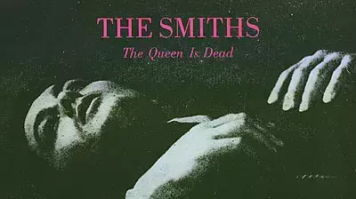 עטיפת האלבום "The Queen is Dead" של הסמיתס עטיפת האלבום "The Queen is Dead" של הסמיתס