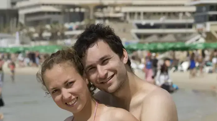 קיץ בחוף הים של תל אביב , אפריל 2011