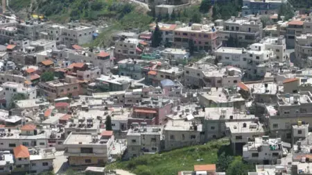 הכפר הדרוזי מג'דל שמס ברמת הגולן