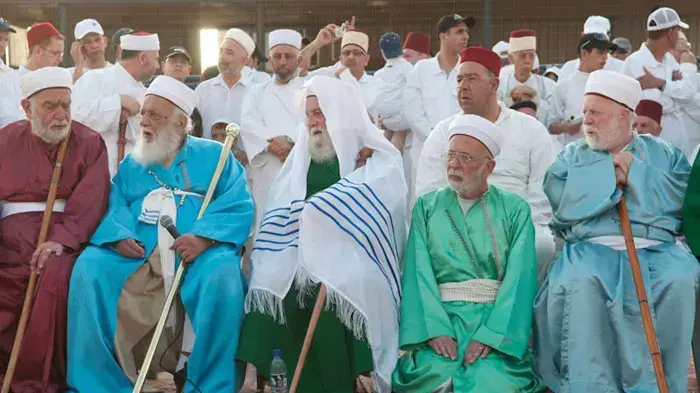 זבח פסח , זבח השומרונים בהר גרזים, אפריל 2011