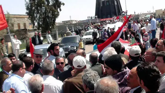הפגנות נגד שלטונות סוריה בעיר בניאס, 17 באפריל 2011 הפגנות נגד שלטונות סוריה בעיר בניאס, 17 באפריל 2011