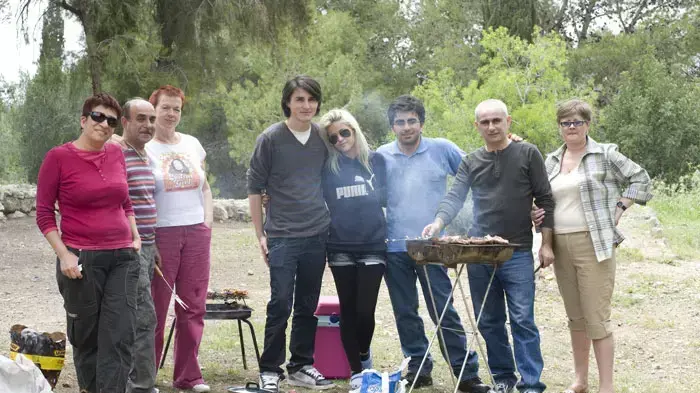נופשים ומטיילים בפארקים, פסח 2011