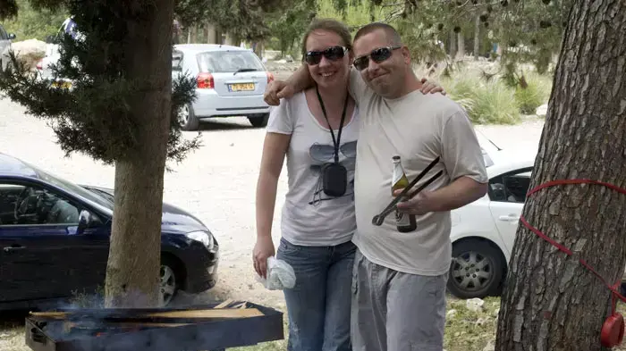 נופשים ומטיילים בפארקים, פסח 2011