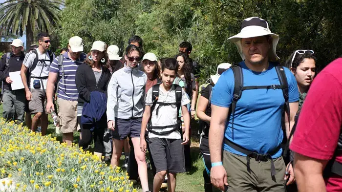 צעדה מים אל ים לזכר הרוגי הצנחנים במלחמת לבנון השנייה של עמותת בדרכם, אפריל 2011 צעדה מים אל ים לזכר הרוגי הצנחנים במלחמת לבנון השנייה של עמותת בדרכם, אפריל 2011