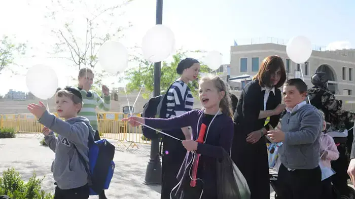 חול המועד בירושלים, תיירים ומטיילים בעיר העתיקה, אפריל 2011