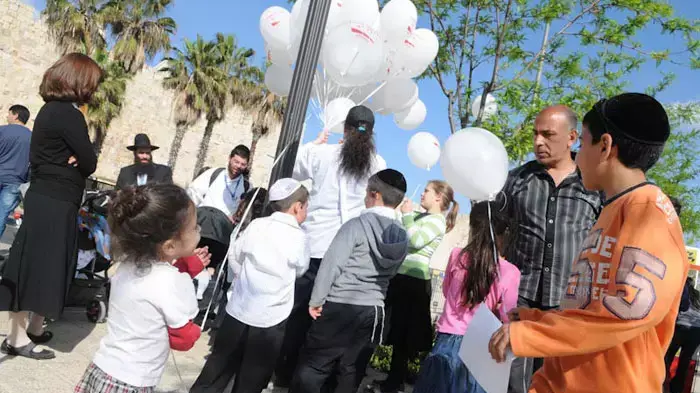 חול המועד בירושלים, תיירים ומטיילים בעיר העתיקה, אפריל 2011
