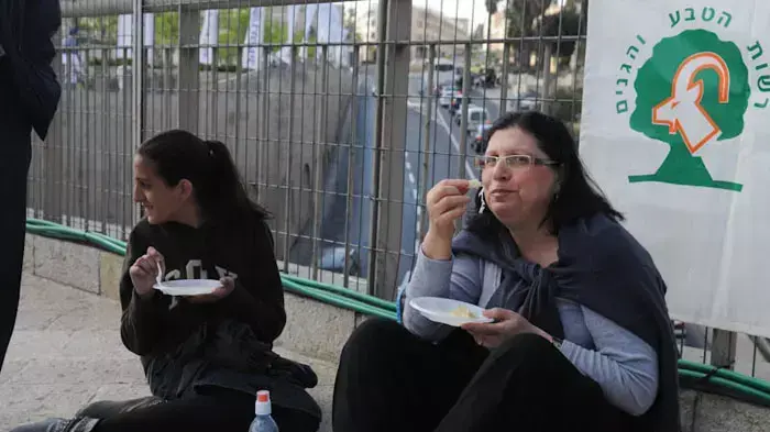 חול המועד בירושלים, תיירים ומטיילים בעיר העתיקה, אפריל 2011