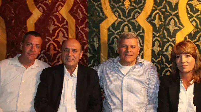 חברי הכנסת של קדימה חגגו את המימונה בחדרה, אפריל 2011