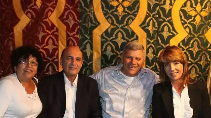 חברי הכנסת של קדימה חגגו את המימונה בחדרה, אפריל 2011