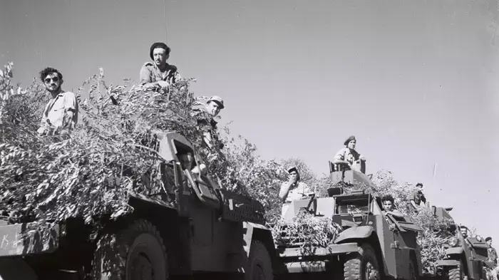 כלי רכב משוריינים של חטיבה שמונה, מלחמת העצמאות, אוקטובר 1948