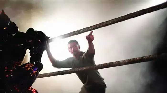 מתוך הסרט "פלדה אמיתית" מתוך הסרט "פלדה אמיתית"