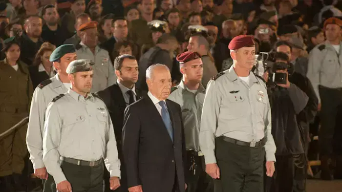 טקס יום הזיכרון ברחבת הכותל ירושלים, אפריל 2011