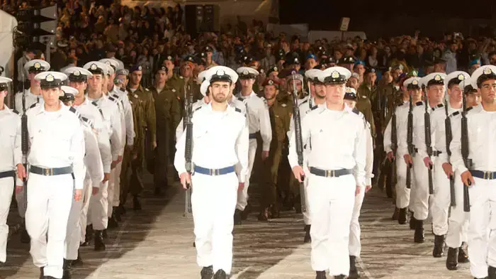 טקס יום הזיכרון ברחבת הכותל ירושלים, אפריל 2011