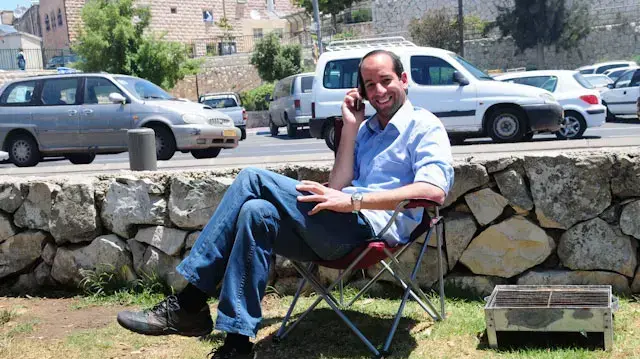 יום העצמאות  גן סאקר  ירושלים  מנגל