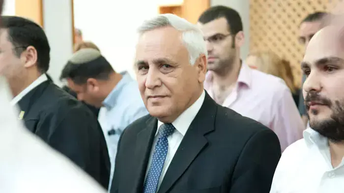 משה קצב, לשעבר נשיא המדינה, בערעור על עונשו בבית המשפט העליון , מאי 2011