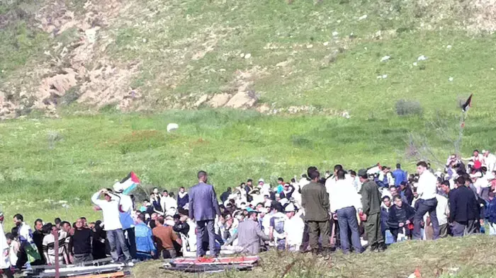 כוחות צה"ל מול חדירת עשרות סורים אל שטח ישראל, מאי 2011 כוחות צה"ל מול חדירת עשרות סורים אל שטח ישראל, מאי 2011