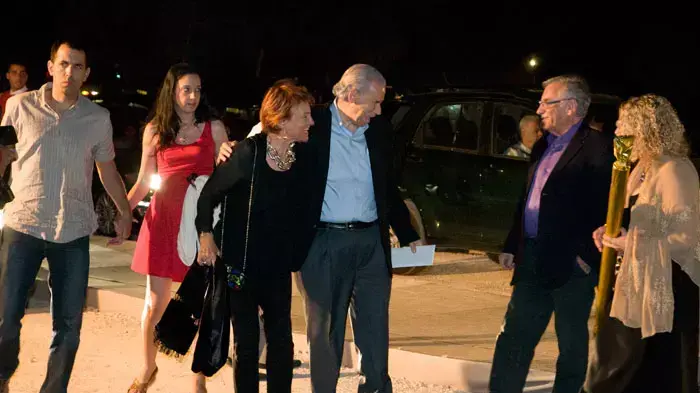 משה תאומים בחתונתו של אלעד תשובה בנו של איש העסקים יצחק תשובה, מאי 2011