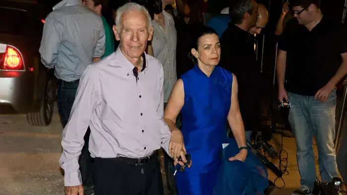 אמציה לבקוביץ' בחתונתו של אלעד תשובה בנו של איש העסקים יצחק תשובה, מאי 2011