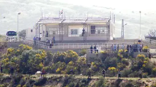 יום הנכסה, התגודדות בצד הסורי של מפגינים נגד ישראל, יוני 2011