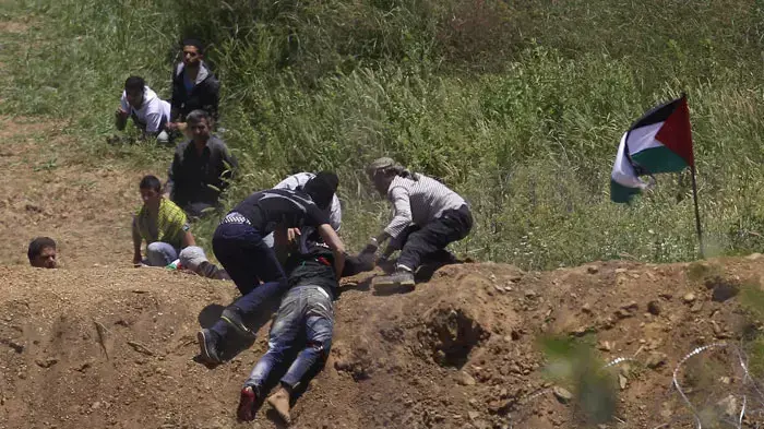 יום הנכסה, פצועים והרוגים בהתגודדות אלימה בצד הסורי של מפגינים נגד ישראל, יוני 2011