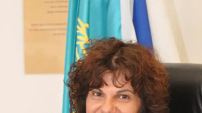 האישה הראשונה עופרה קלינגר אשר מונתה לדרגת גונדר בשב"ס, יוני 2011 האישה הראשונה עופרה קלינגר אשר מונתה לדרגת גונדר בשב"ס, יוני 2011