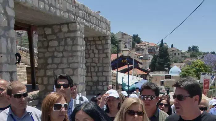 חברי הקואליציה בגיבושון בצפת חברי הקואליציה בגיבושון בצפת