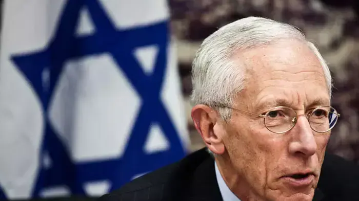 סטנלי פישר עם לוגו פייסבוק סטנלי פישר עם לוגו פייסבוק