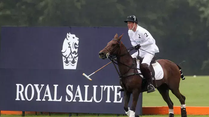 Prince Harry plays in the Sentebale Cup at Coworth Park on June 12, 2011 in Ascot, England. Prince William was playing for the Tusk Trust team while Prince Harry played for the Sentebale side Prince Harry plays in the Sentebale Cup at Coworth Park on June 12, 2011 in Ascot, England. Prince William was playing for the Tusk Trust team while Prince Harry played for the Sentebale side