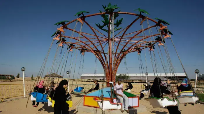 פארק מים חדש הוקם בחאן יונס, יוני 2011 פארק מים חדש הוקם בחאן יונס, יוני 2011