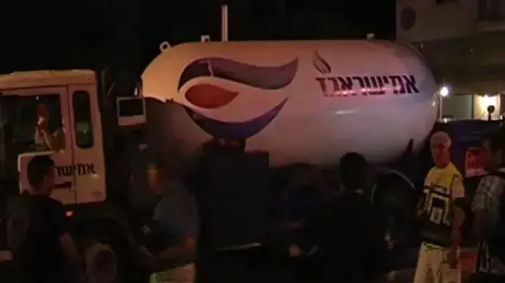 דליפת גז בחיפה יוני 2011