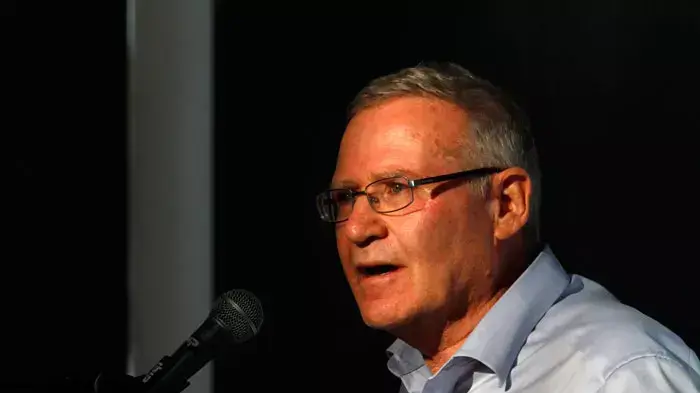 ראש אמ"ן היוצא, האלוף עמוס ידלין, ידון בנושא איומים והזדמנויות בתחום המדיני-ביטחוני במרכז יצחק רבין, תל אביב, יוני 2011