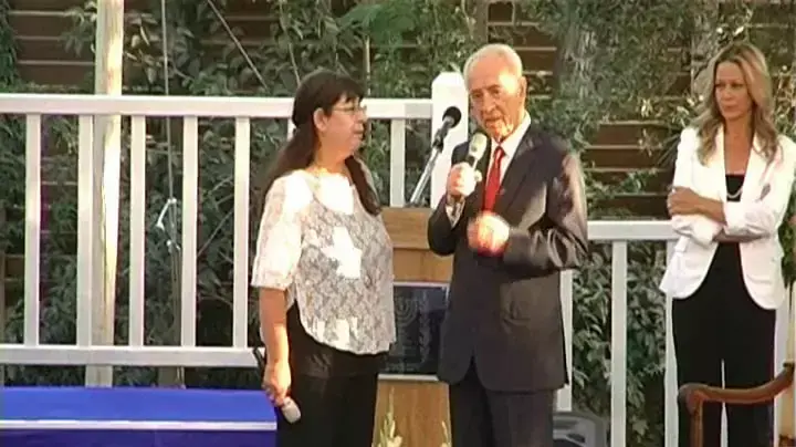 הנשיא העניק אות מתנדב למשפחת הכבאי אלעד ריבן